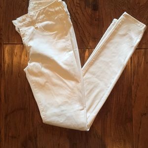 White American Eagle jeggings size 4